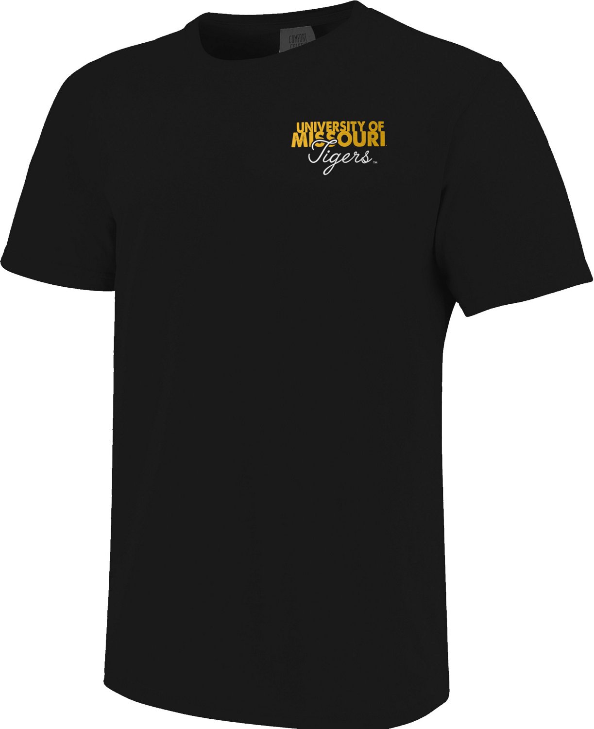 Image One Men's University of Missouri Comfort Color Building Scene Short Sleeve T-shirt - view number 2