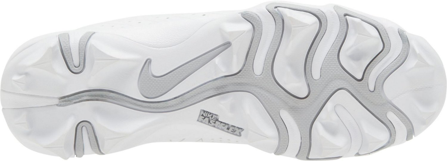 Nike Kids VPR Ultrafly Keystone BG Baseball Cleats, White/White/Black, 11C  US Big Kids 