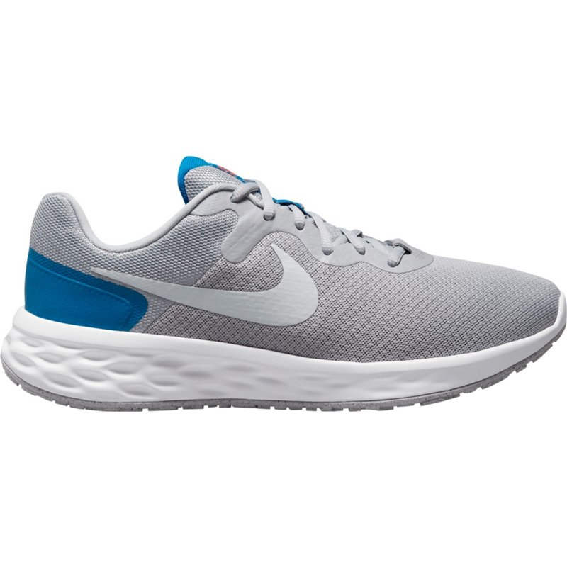 Nike Men's Revolution 6 Next Nature Running Shoes Light Gray/Light Turquoise, 10.5 - Men's Running at Academy Sports product image