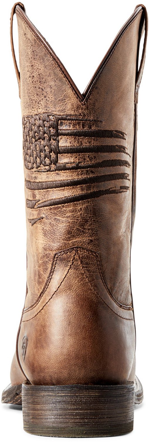 Ariat Men's Circuit Patriot USA Flag Western Boots Academy