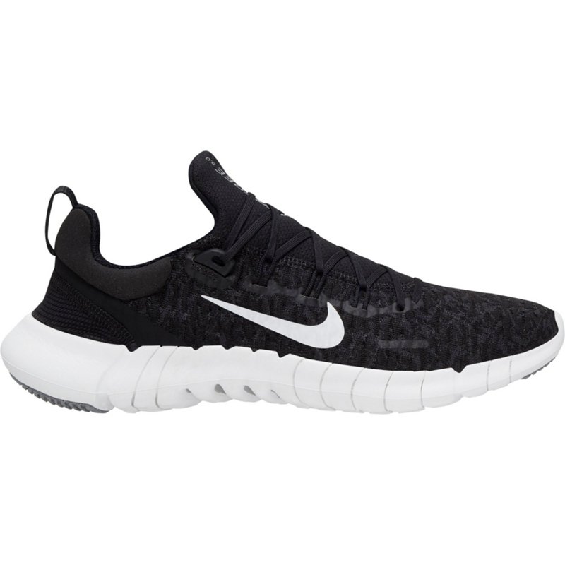 Nike Women's Free Run 5.0 2021 Running Shoes Black/White, 8.5 - Women's Running at Academy Sports product image