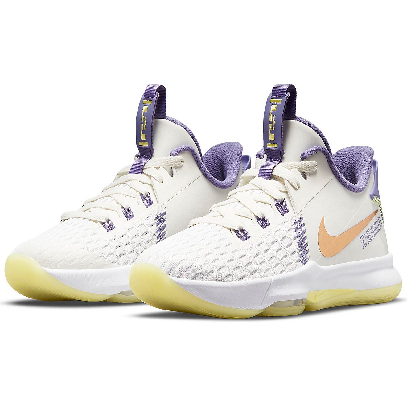Nike Youth LeBron Witness 5 Basketball Shoes                                                                                     - view number 3