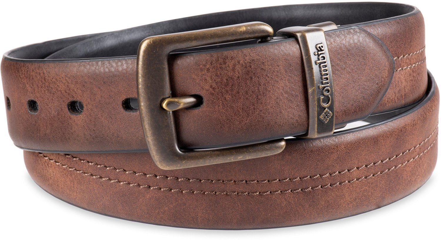 Columbia Sportswear Men's 38mm Center Stitch Reversible Belt