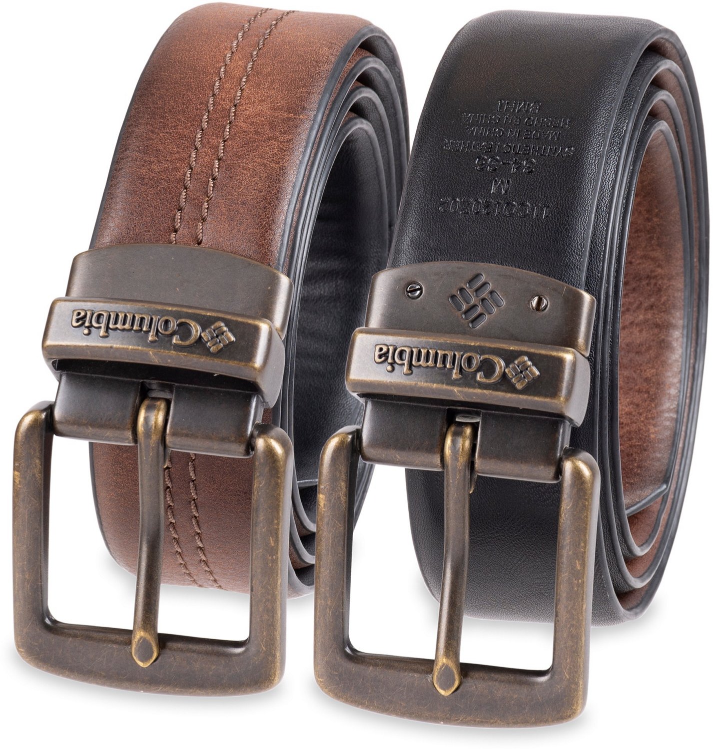 Columbia Sportswear Men's 38mm Center Stitch Reversible Belt - view number 5