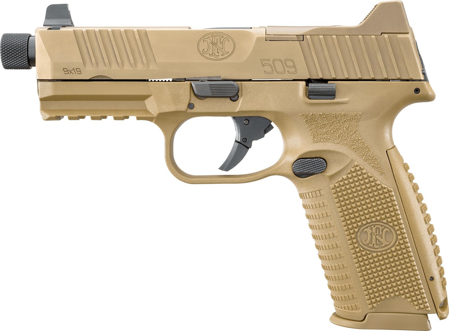 FN 509 Tactical FDE 9mm Pistol | Academy