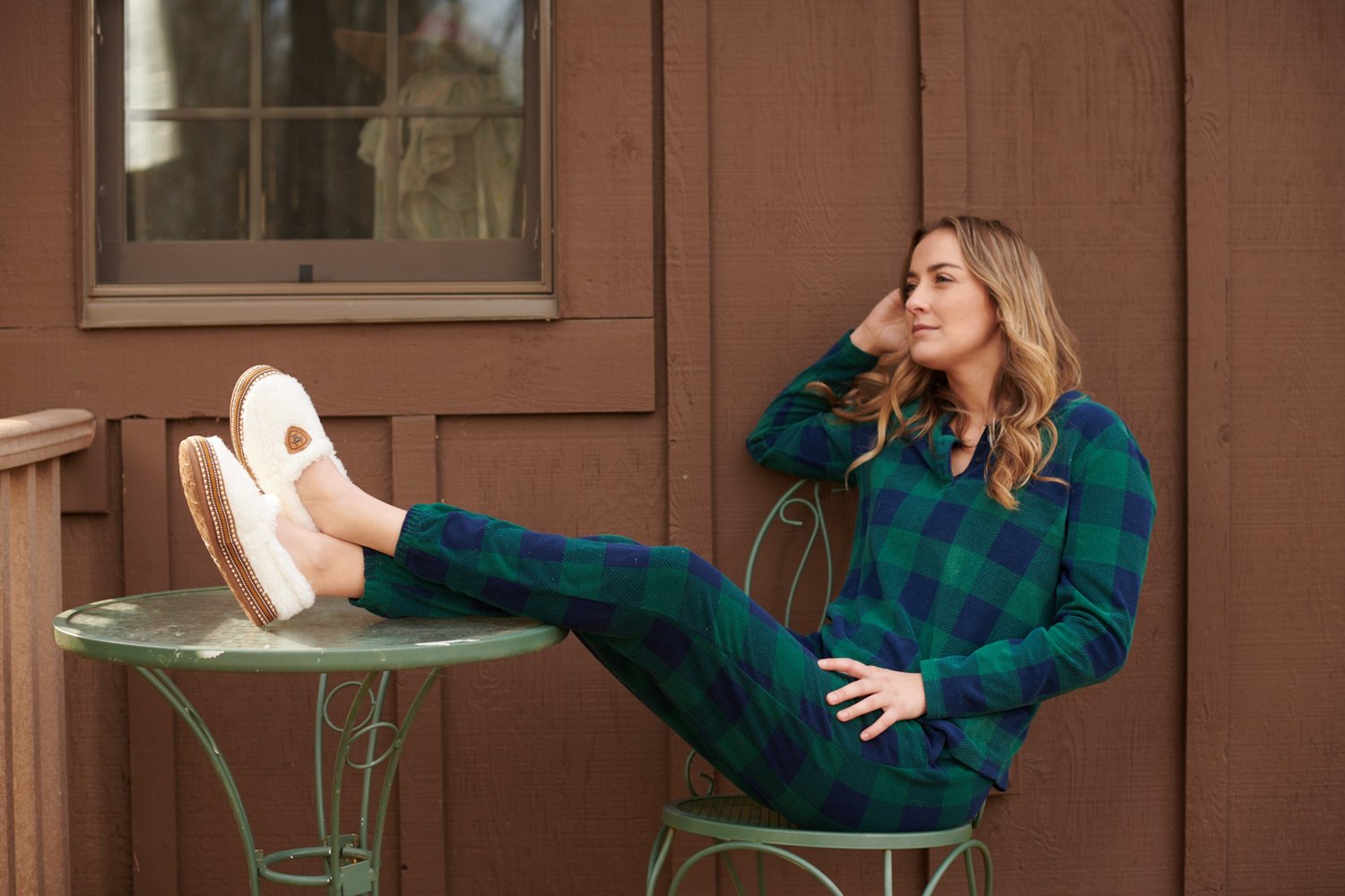 Ariat Women’s Snuggle Slippers Free Shipping at Academy