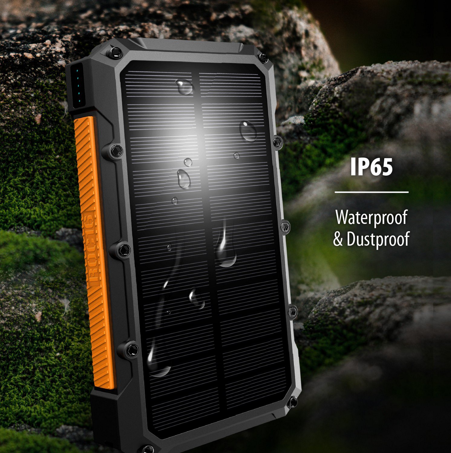 Tough Tested 16,000mAh Solar Power Bank with Flashlight                                                                          - view number 5