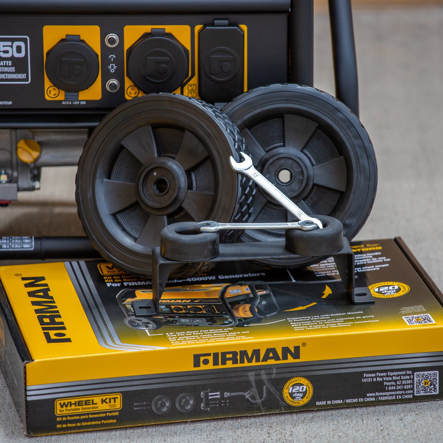 Firman 8 in Generator Wheel Kit                                                                                                  - view number 2