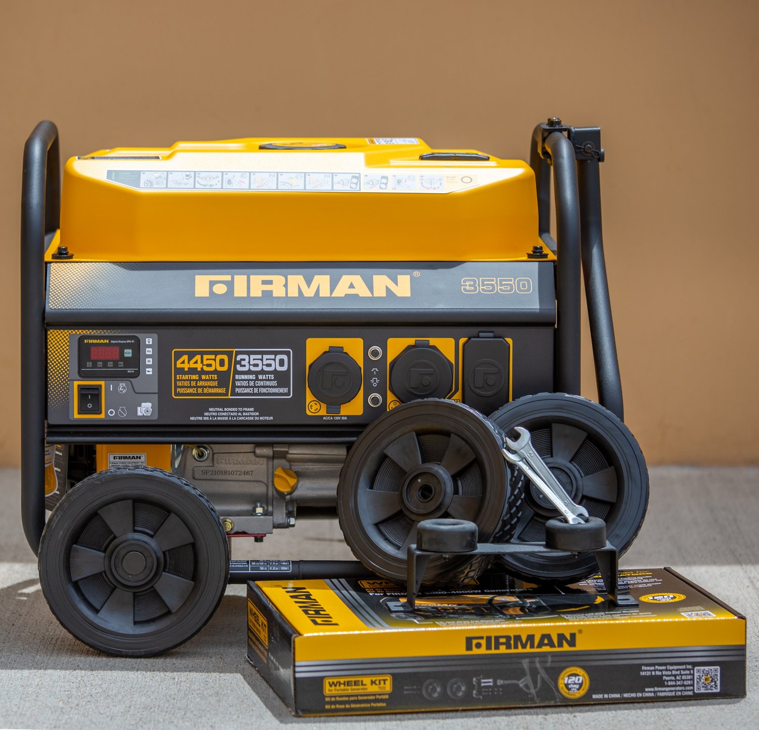 Firman 8 in Generator Wheel Kit                                                                                                  - view number 4