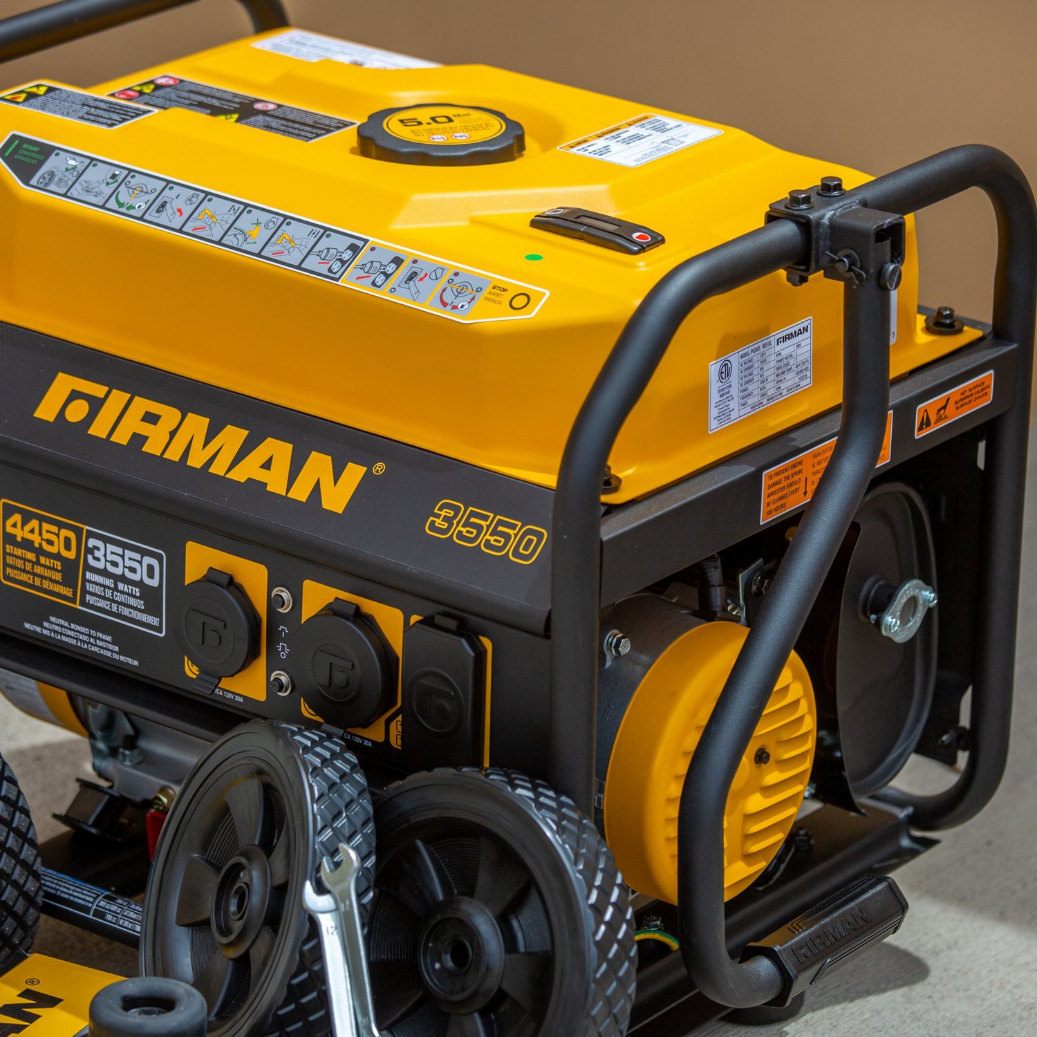 Firman 8 in Generator Wheel Kit                                                                                                  - view number 5
