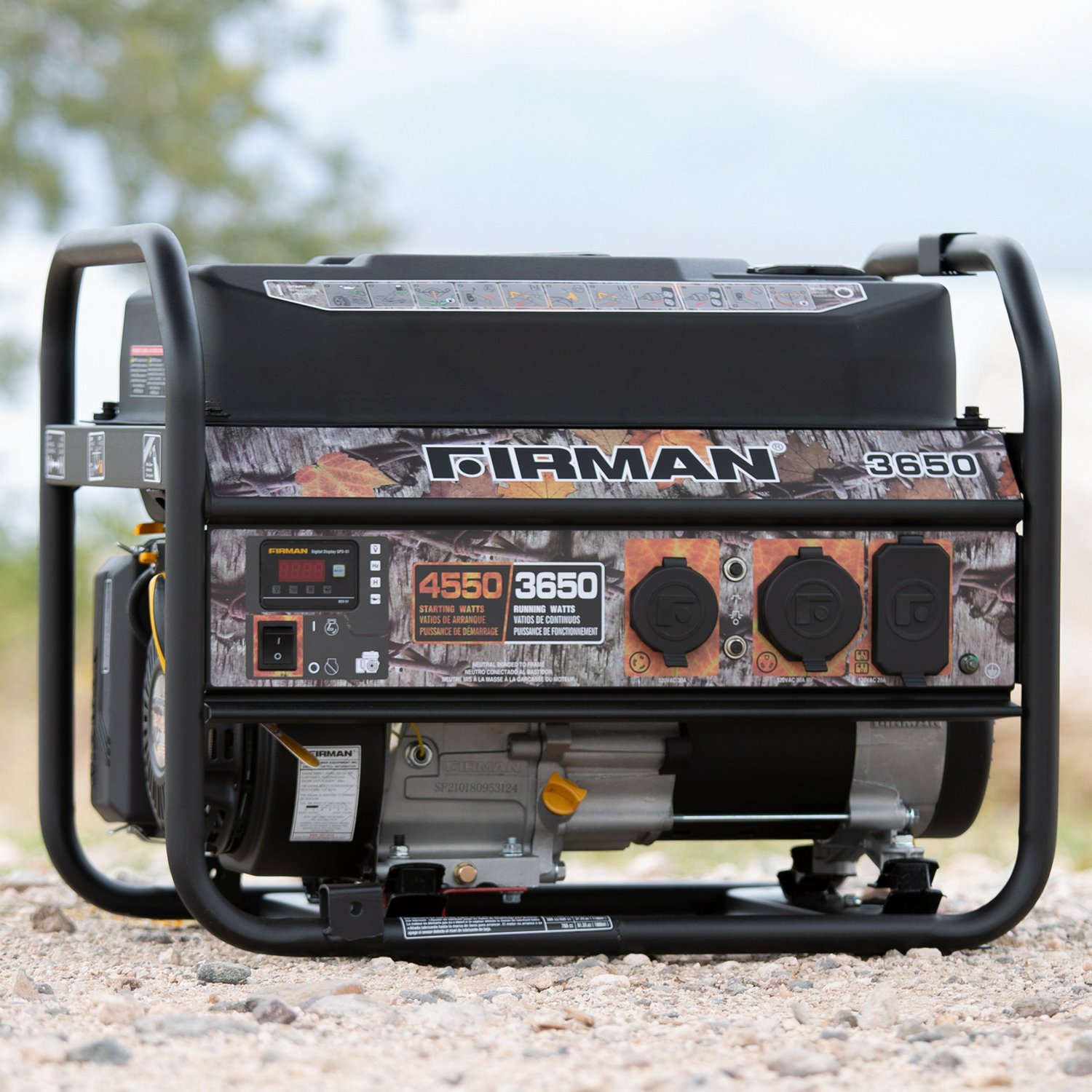 Firman 4,550 Watt Recoil Start Performance Generator Academy