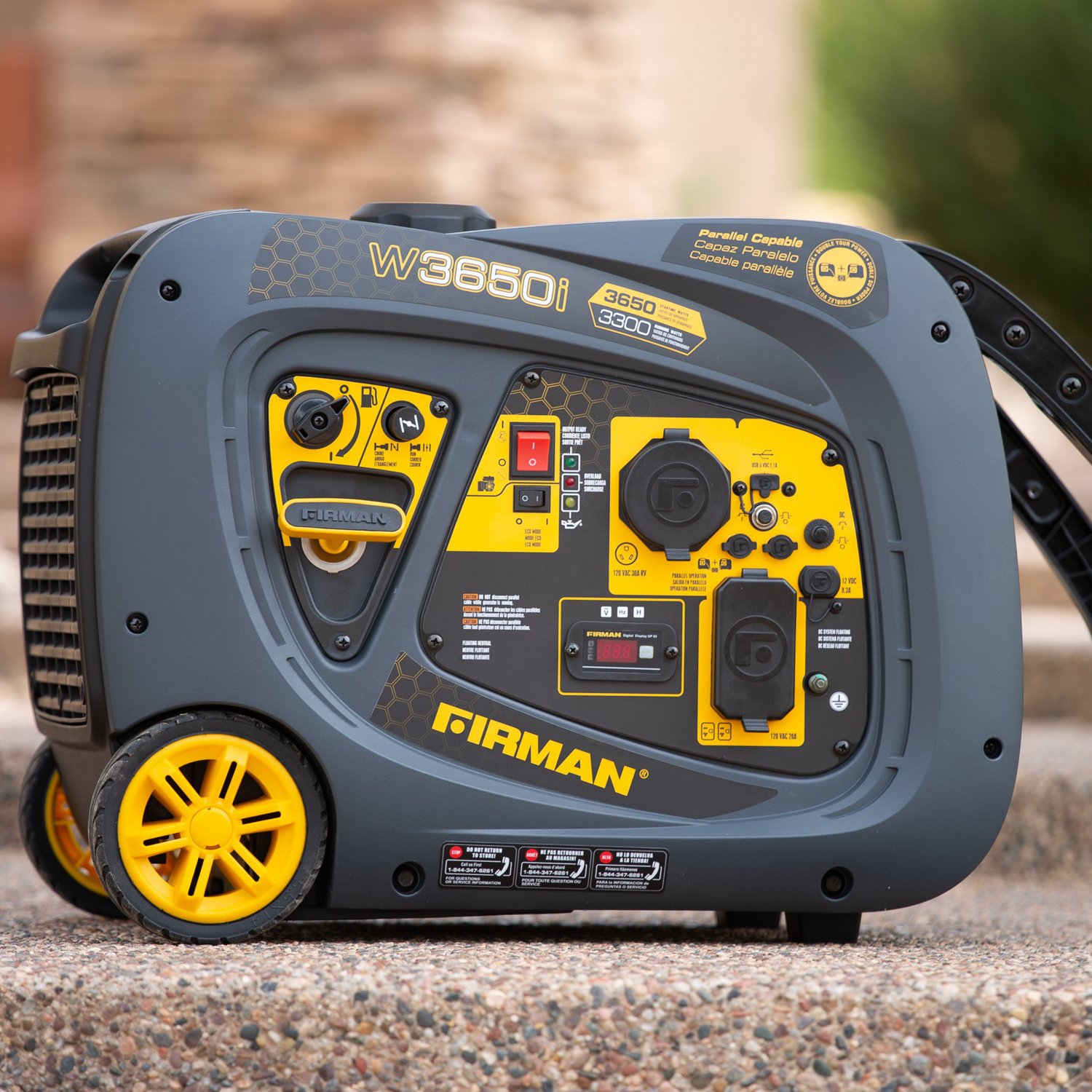 Firman 3,650 Watt Recoil Start Inverter Generator - view number 5