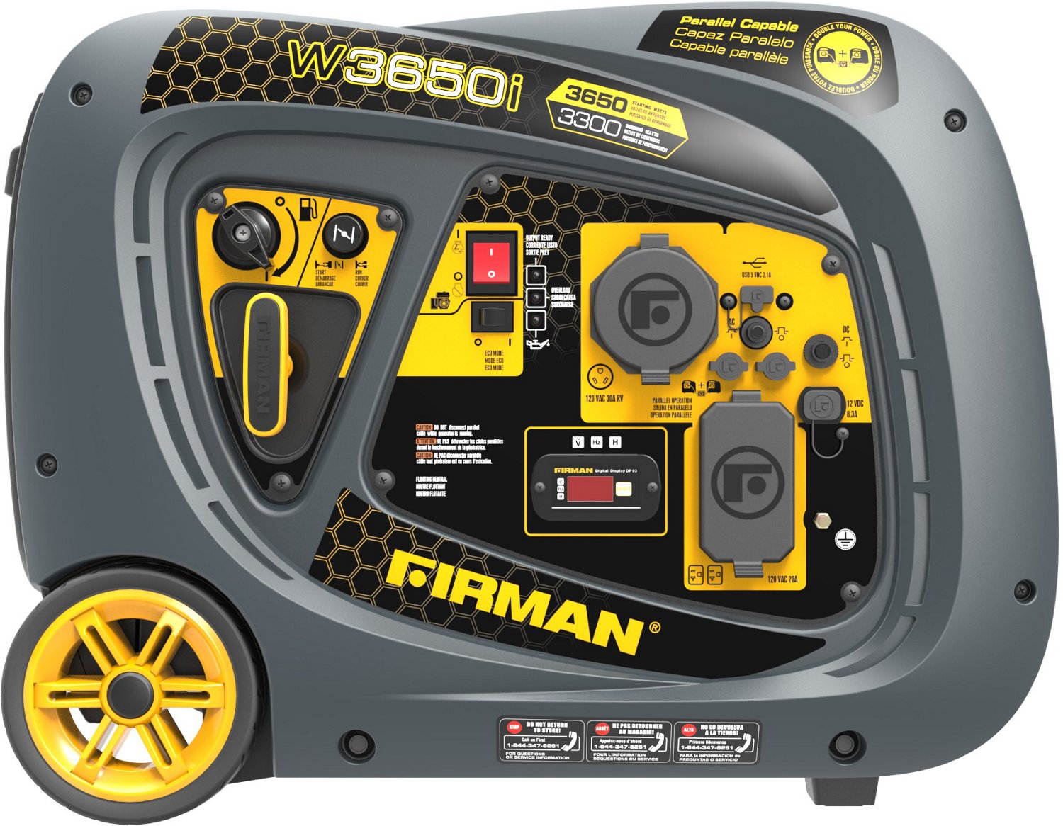 Firman 3,650 Watt Recoil Start Inverter Generator