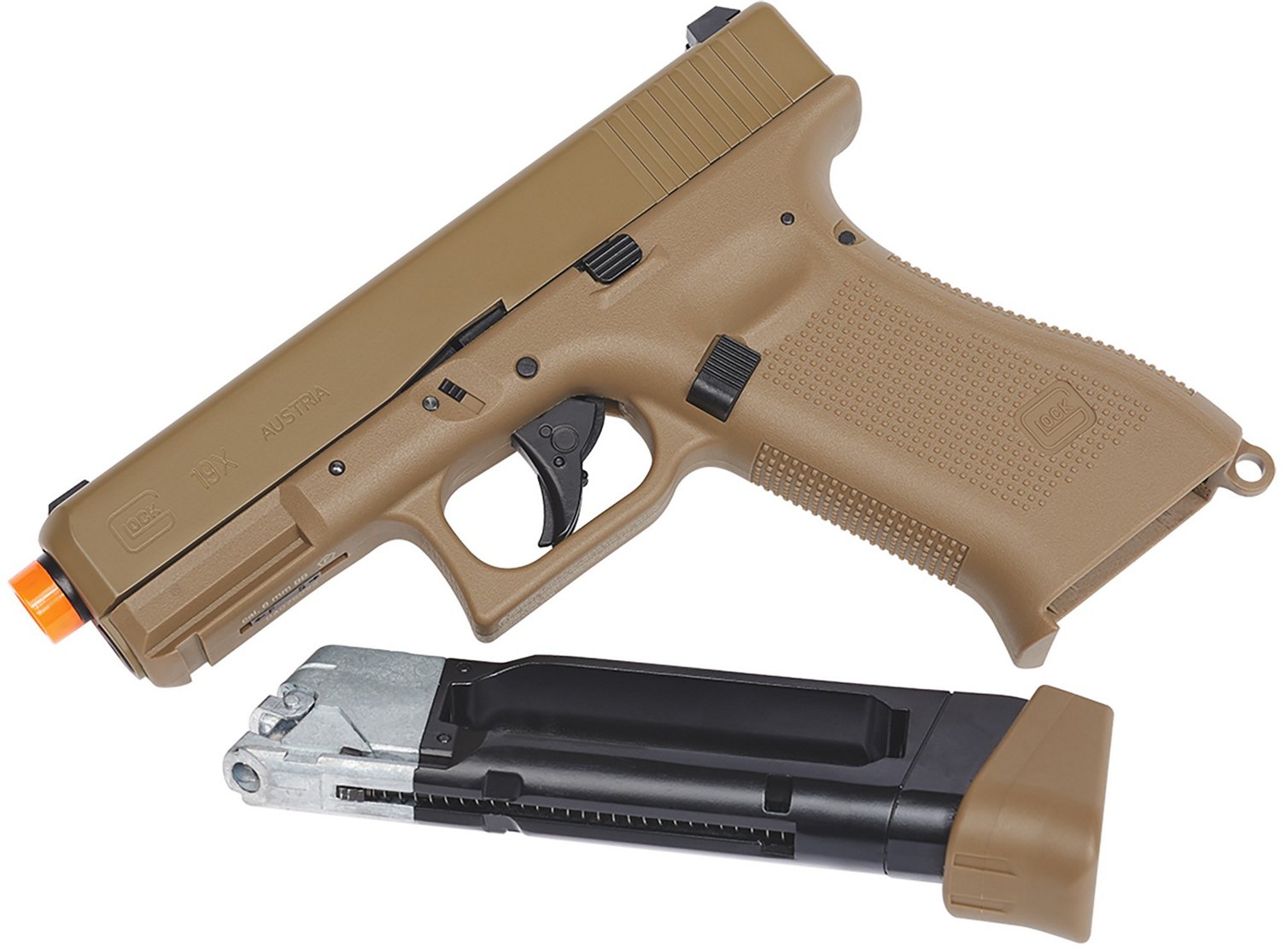 GLOCK G19x Coyote 6mm Airsoft Pistol