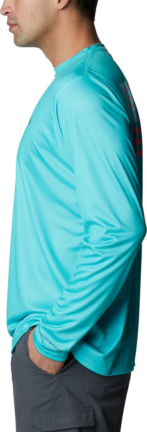 Columbia Sportswear Men's Terminal Tackle PFG Fish Flag Graphic T-shirt                                                          - view number 3