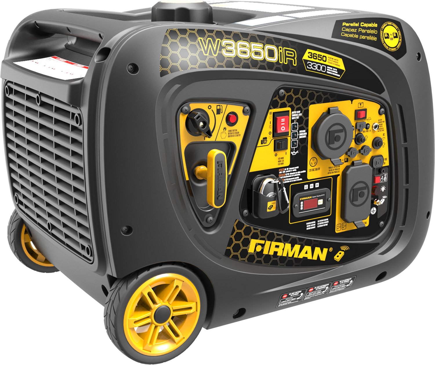 Firman 3650W Remote Start Inverter Generator                                                                                     - view number 3