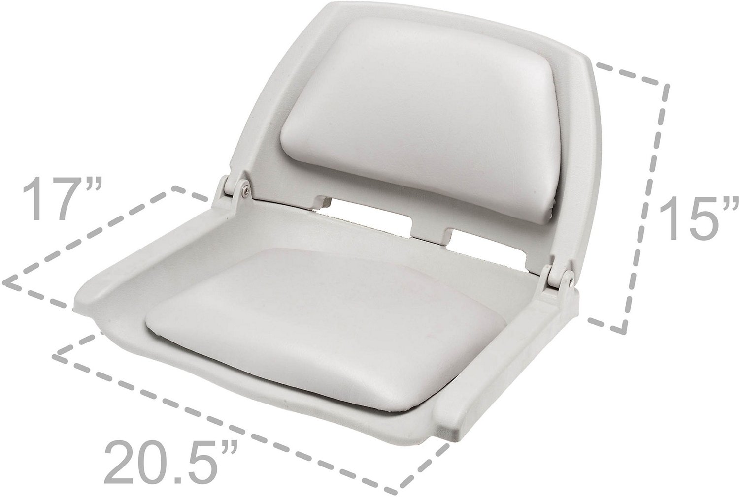 Marine Raider Padded Fold Down Boat Seat                                                                                         - view number 2