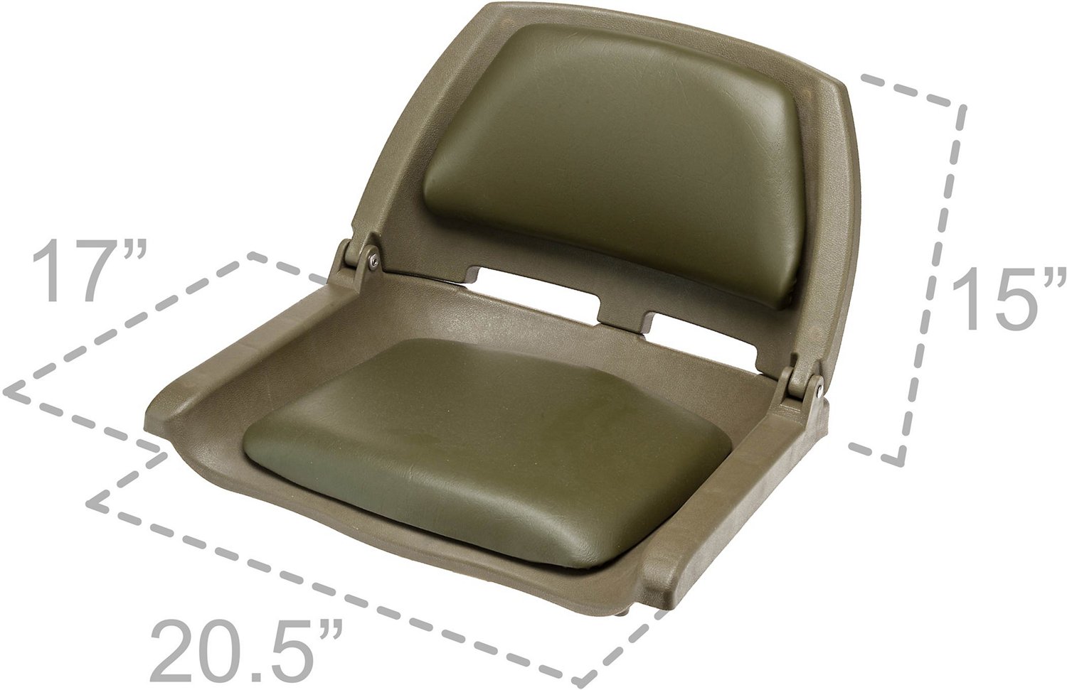 Marine Raider Padded Fold Down Boat Seat                                                                                         - view number 2