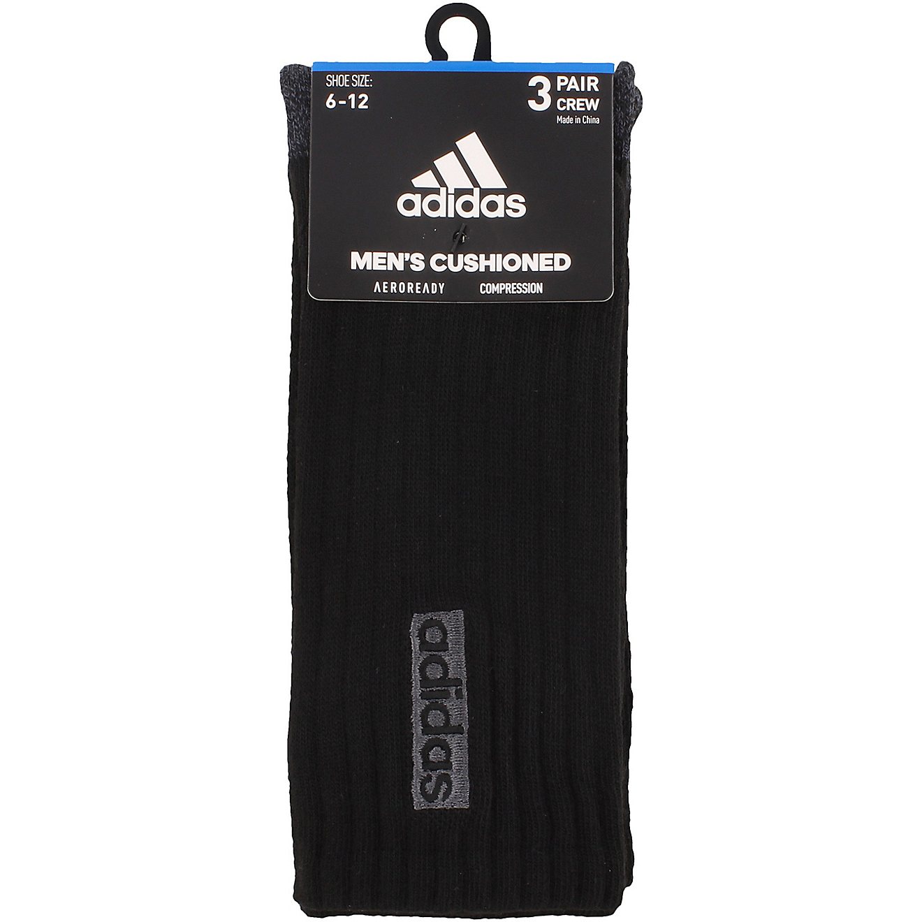 adidas Men’s Classic Cushioned Crew Socks 3 Pack                                                                               - view number 7