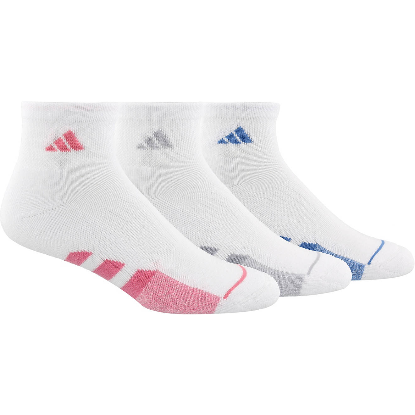 adidas Women's Cushion II Quarter Socks 3 Pack | Academy