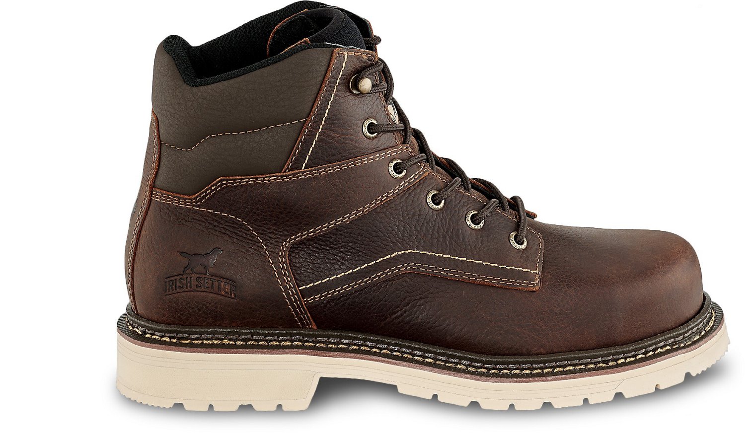 Irish Setter Men's Kittson Steel Toe 6 in Work Boots - view number 2