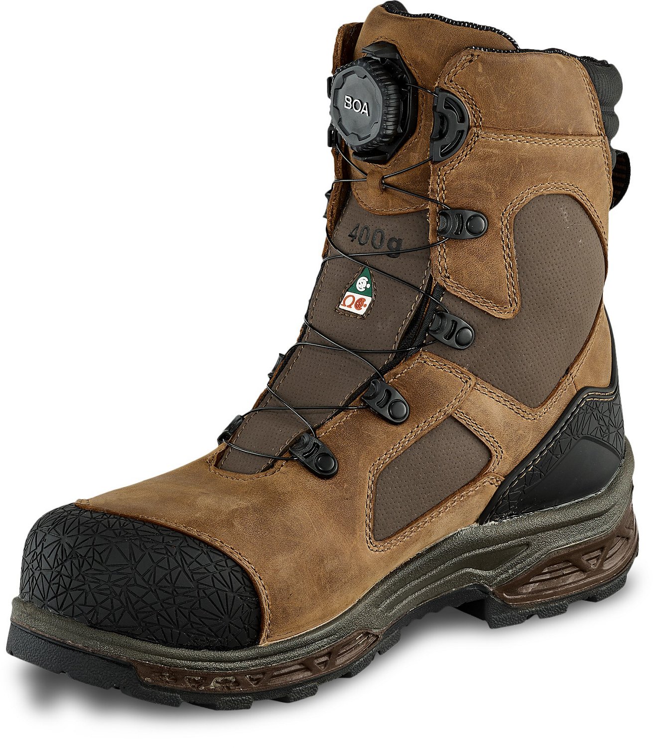 Irish Setter Men's Kasota BOA Insulated Nano Composite 8 in Work Boots - view number 4