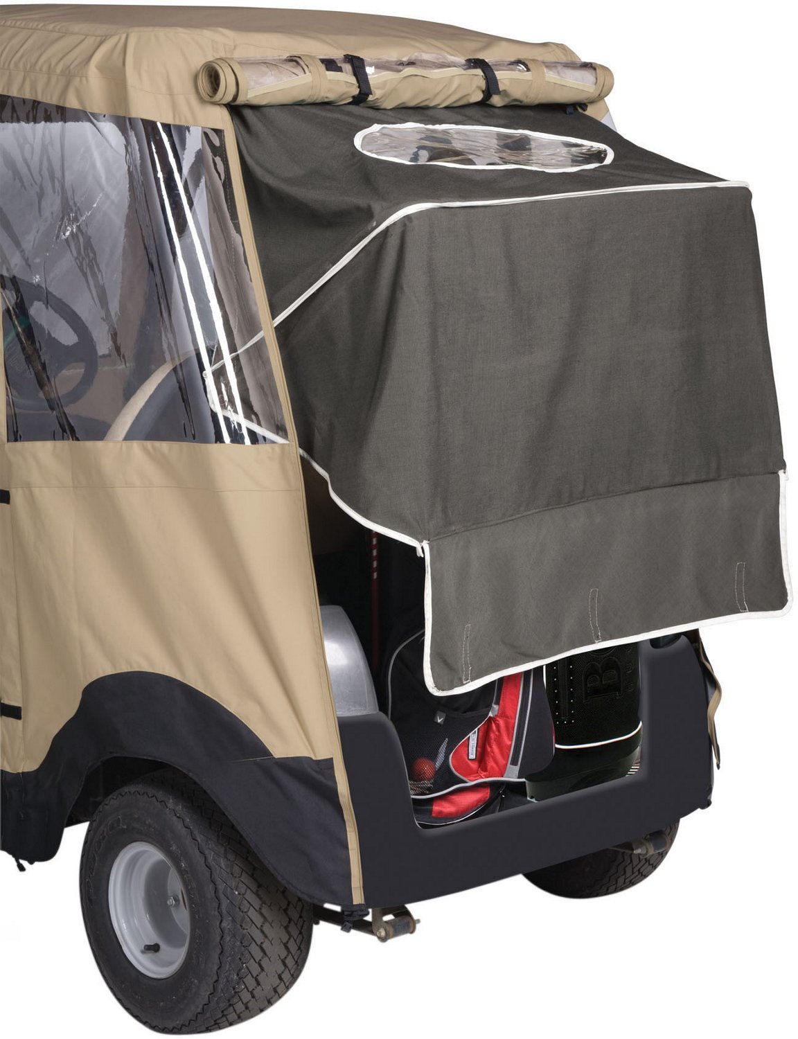 Classic Accessories Fairway 2-Person Club Car Precedent Golf Cart Enclosure                                                      - view number 5
