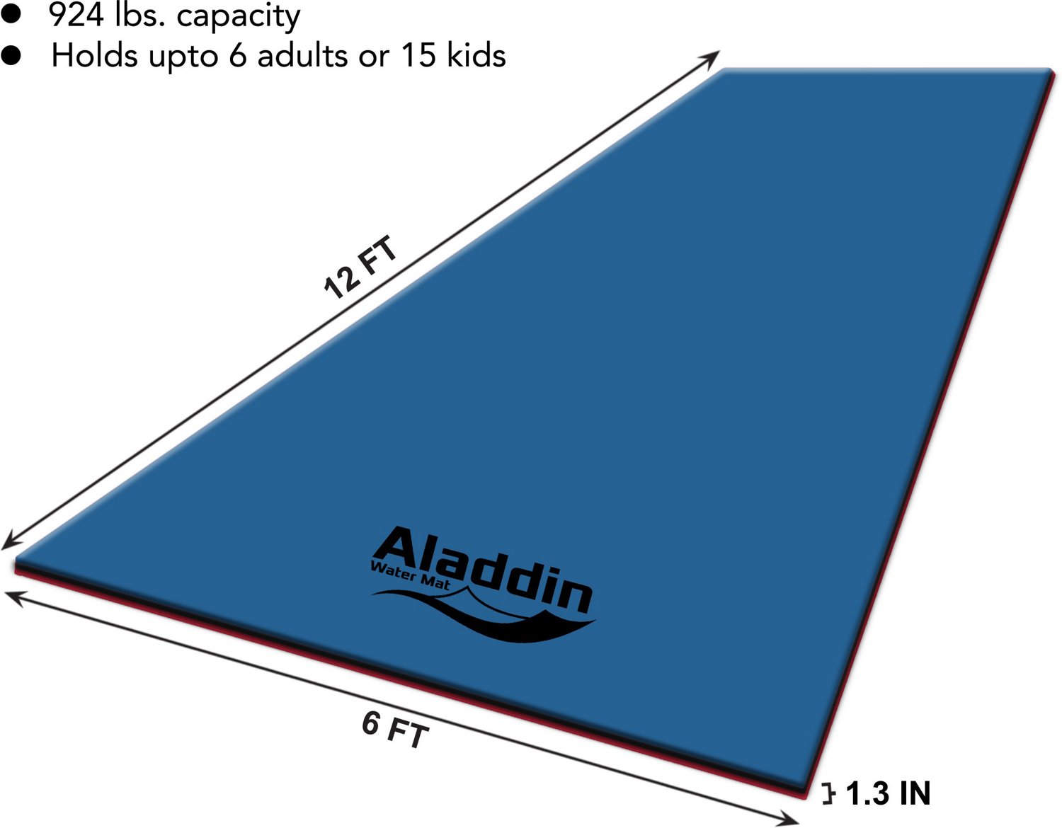 Aladdin 18 ft x 6 ft Floating Water Mat                                                                                          - view number 4