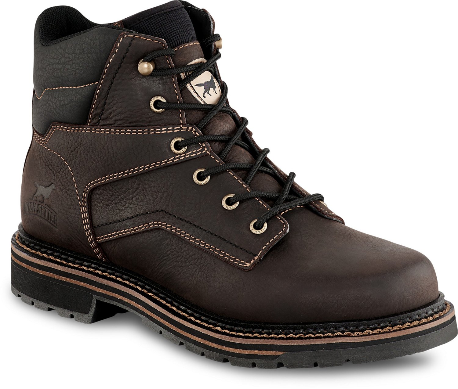 Irish Setter Men's Kittson Steel Toe 6 in Work Boots                                                                             - view number 1