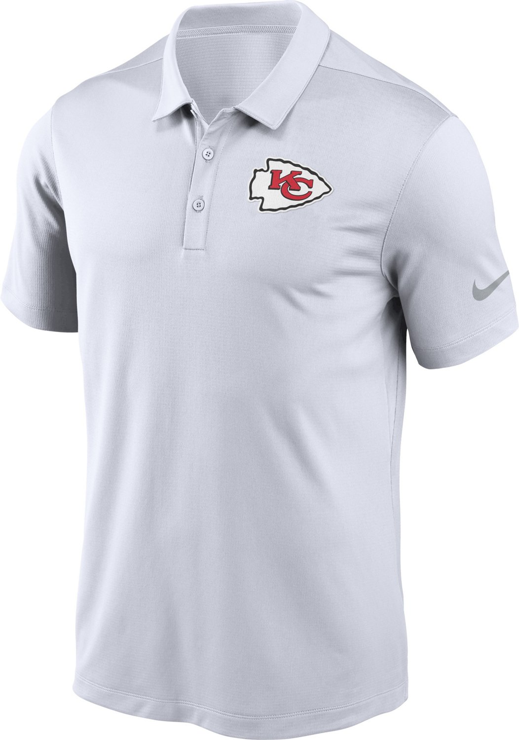 Kansas City Chiefs PARAMETER WHITE/BLACK Polo Shirt by Fanatics