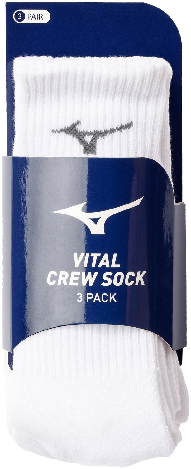 Mizuno Vital Volleyball Crew Socks 3 Pack - view number 3