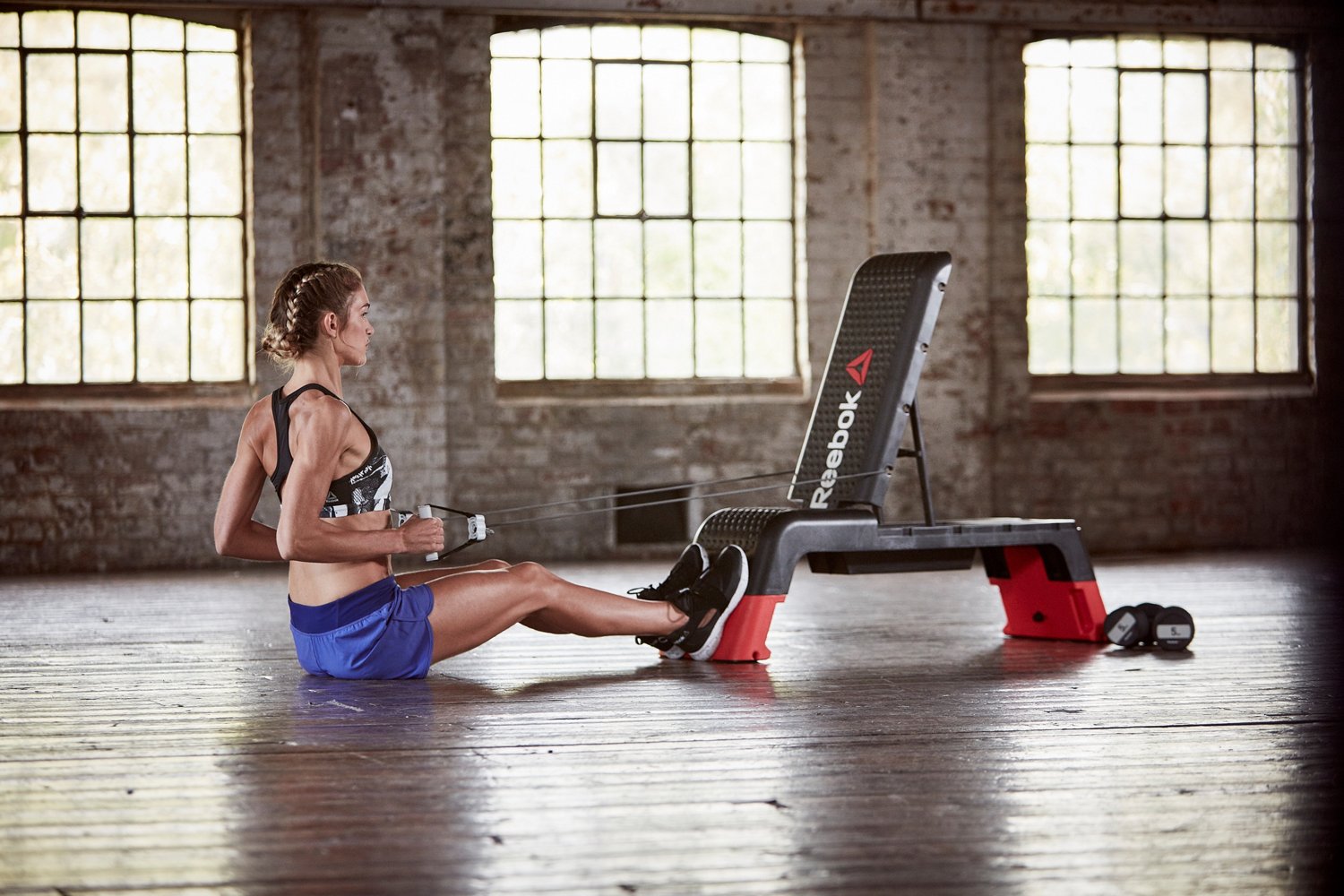 Reebok Professional Deck Workout Bench Academy