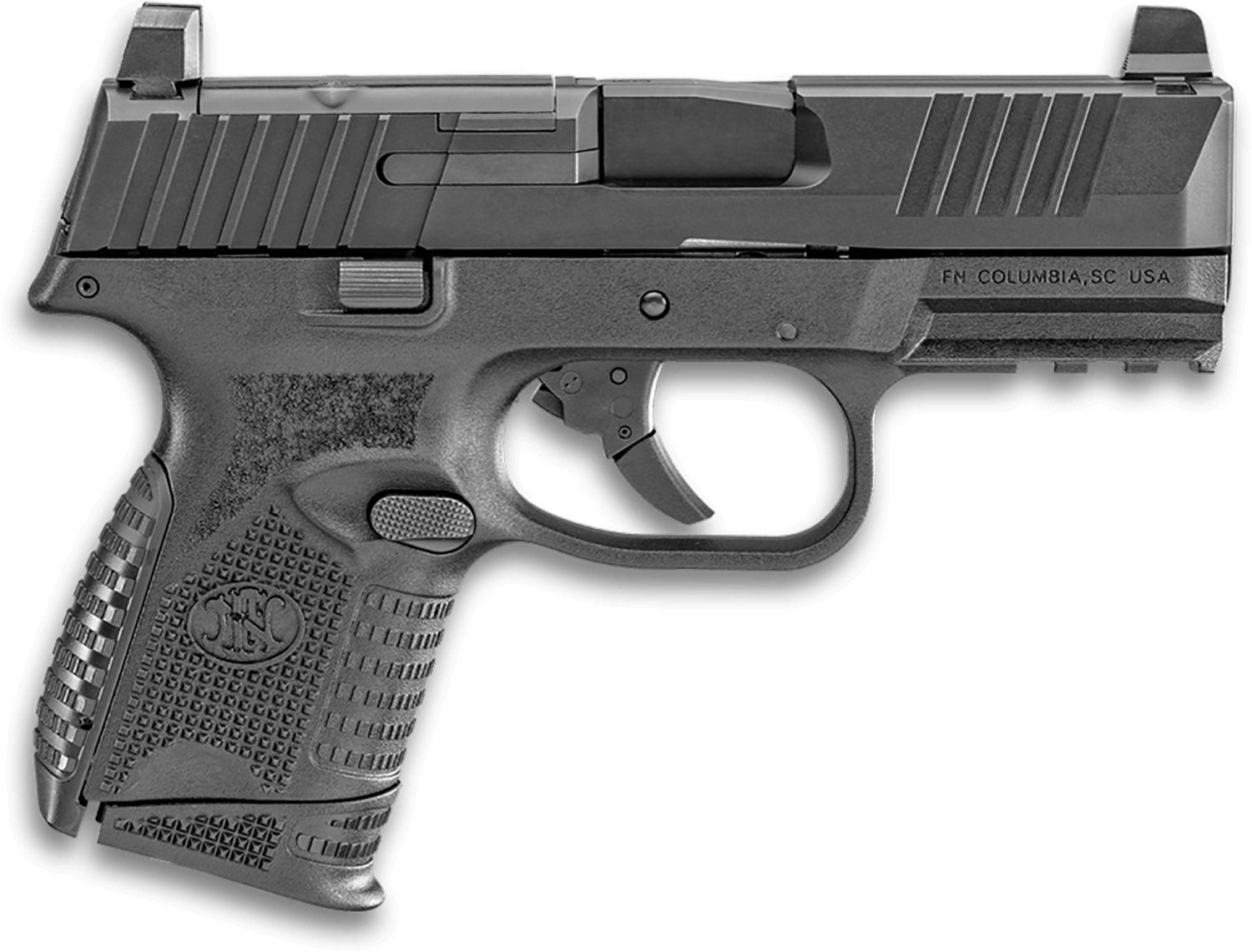 Fn 509 Compact Mrd Blk 9mm Pistol Academy 1448