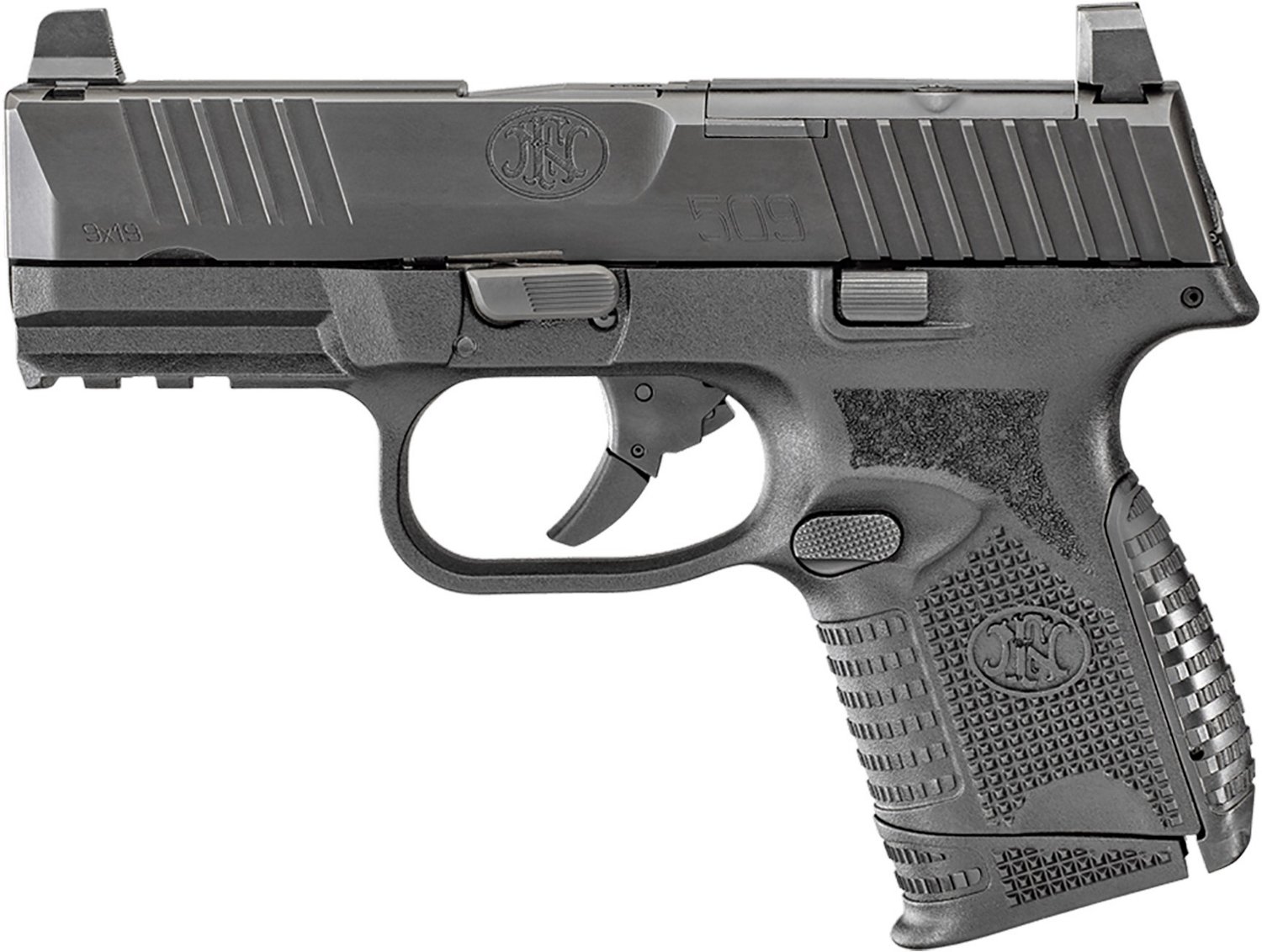 FN 509 Compact MRD BLK 9mm Pistol | Academy