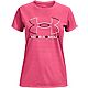 Under Armour Girls' Big Logo Solid Short Sleeve T-shirt                                                                          - view number 1 image