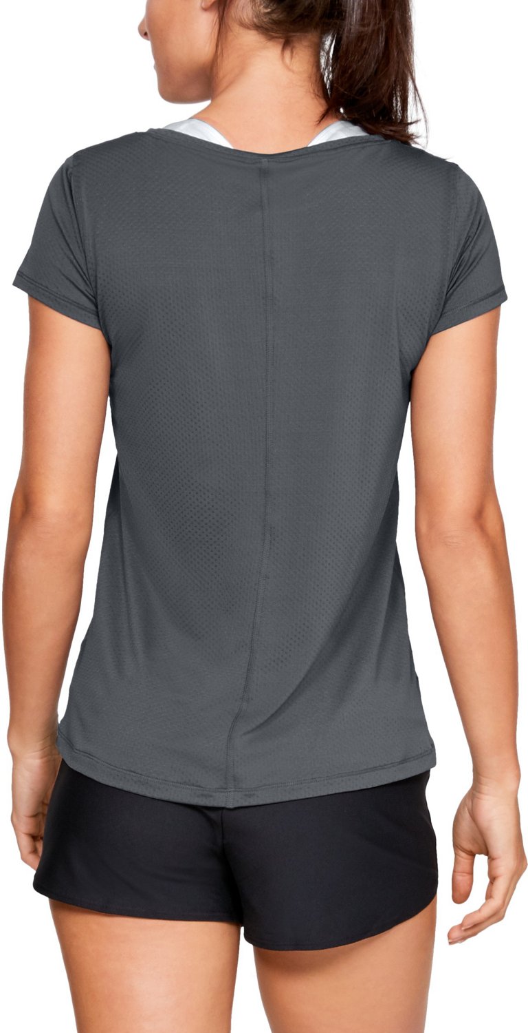 Under Armour Women's HeatGear Armour Short Sleeve T-shirt                                                                        - view number 2