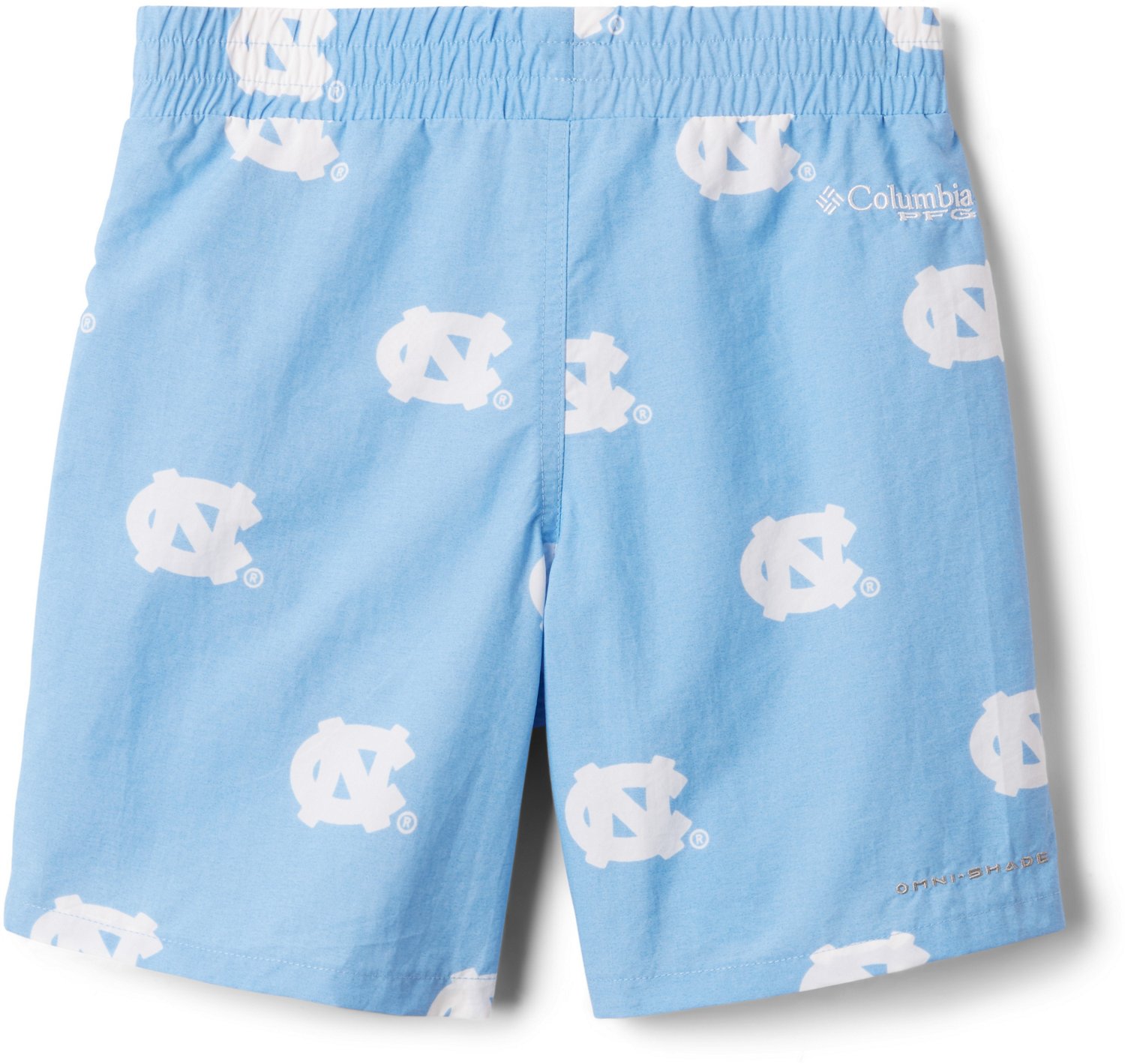 Columbia Sportswear Boys' University of North Carolina Backcast Printed Shorts 5 in - view number 2