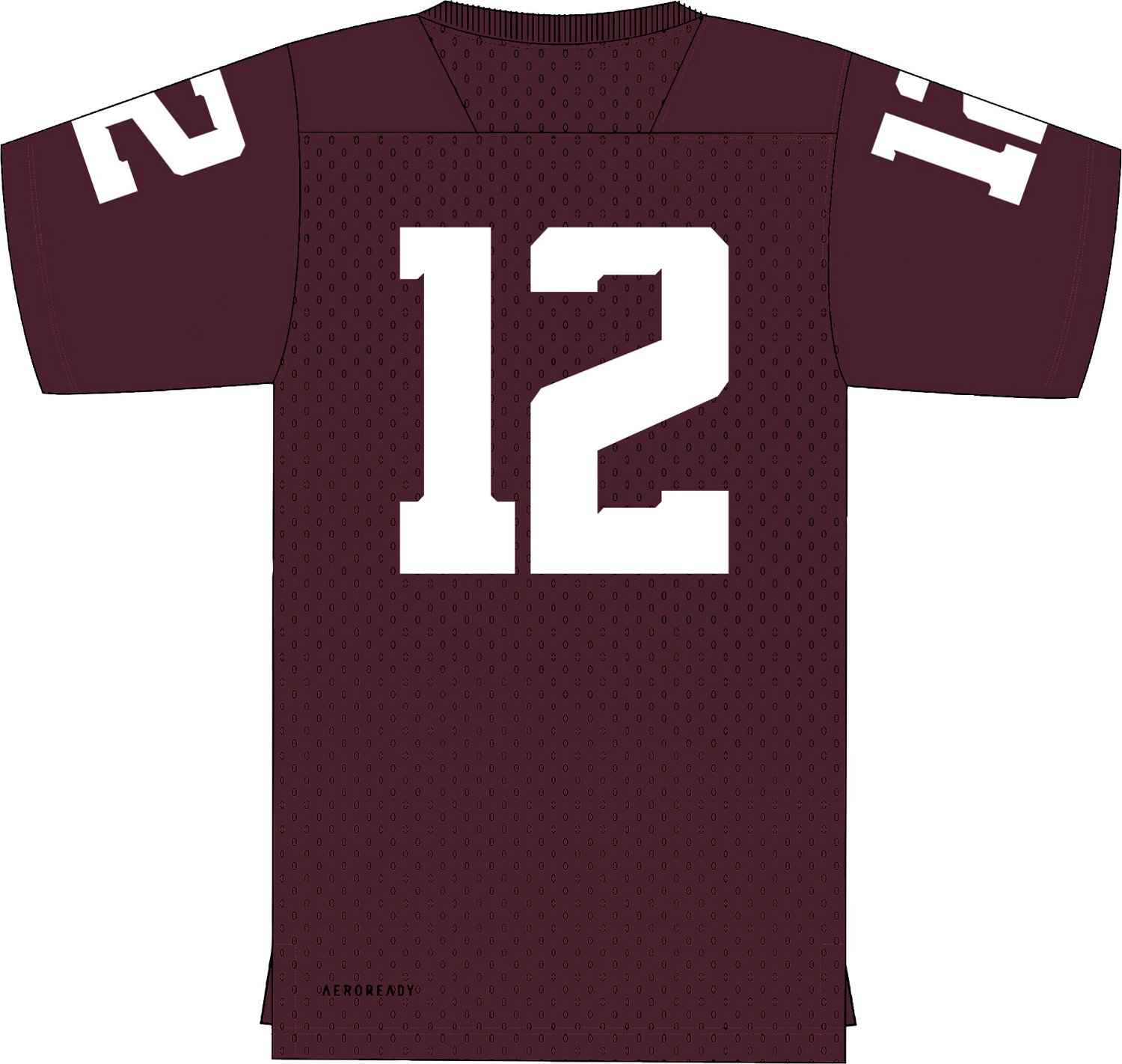 adidas Boys' Texas A&M University Replica Jersey Academy