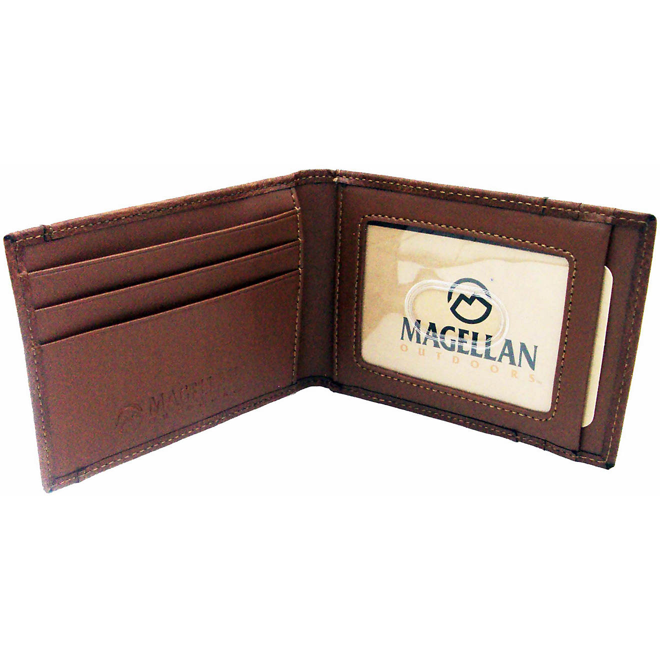 Magellan Men's Slim Bifold Money Clip Wallet                                                                                     - view number 1