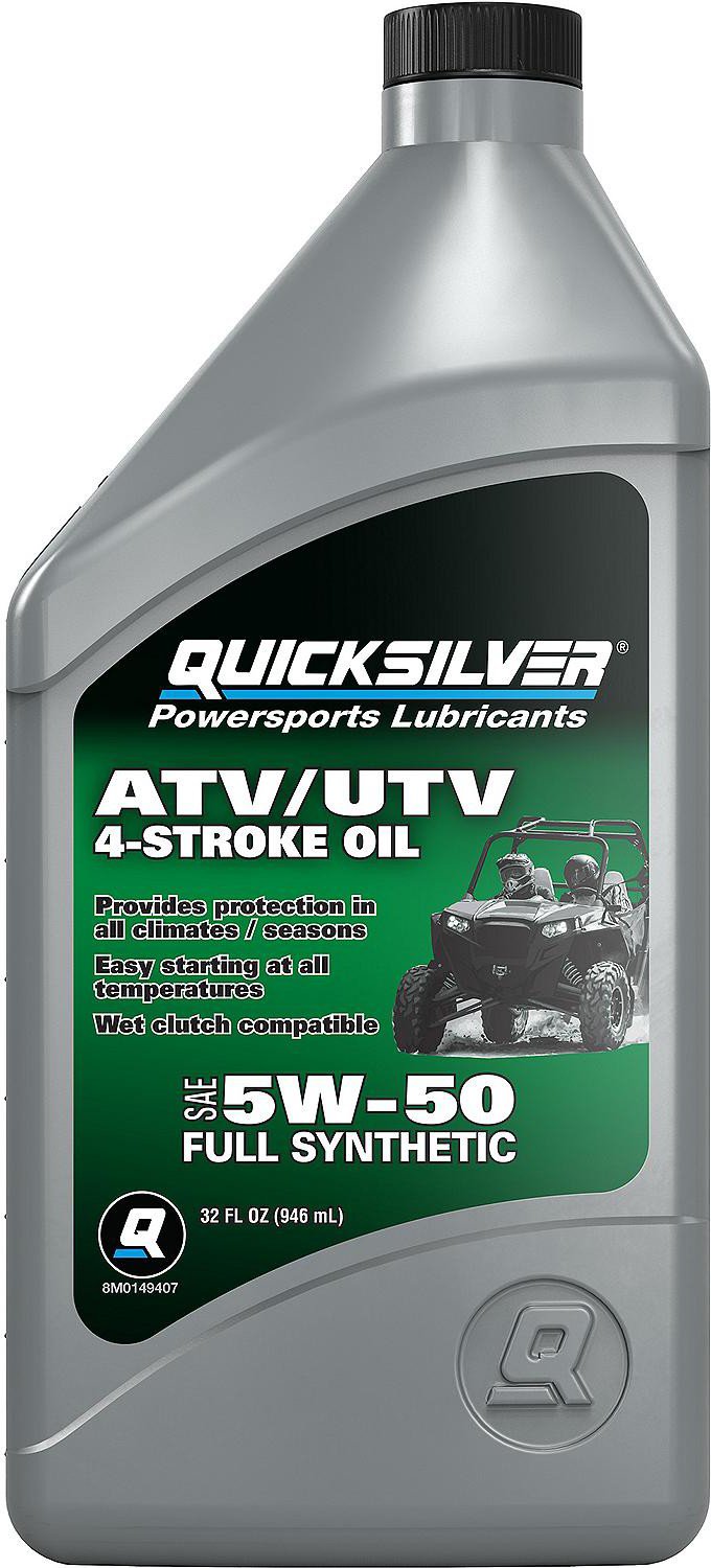 Quicksilver Full Synthetic 4Stroke 1Quart Engine Oil Academy