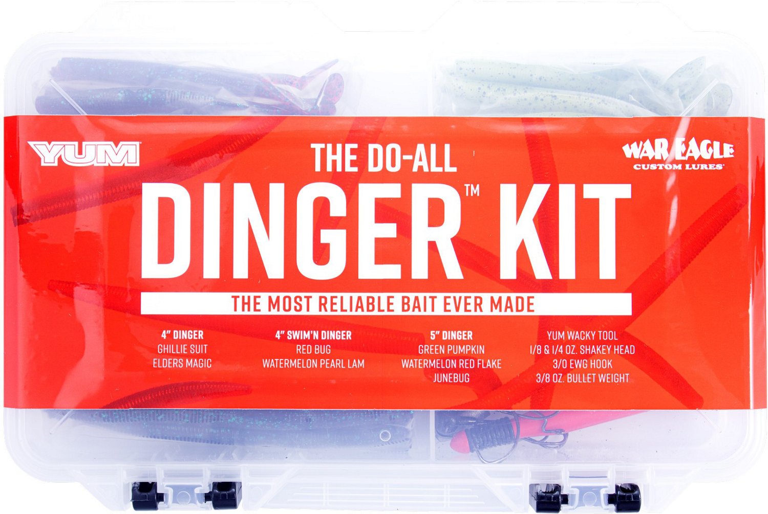 YUM Dinger Bass Bait Kit  Free Shipping at Academy