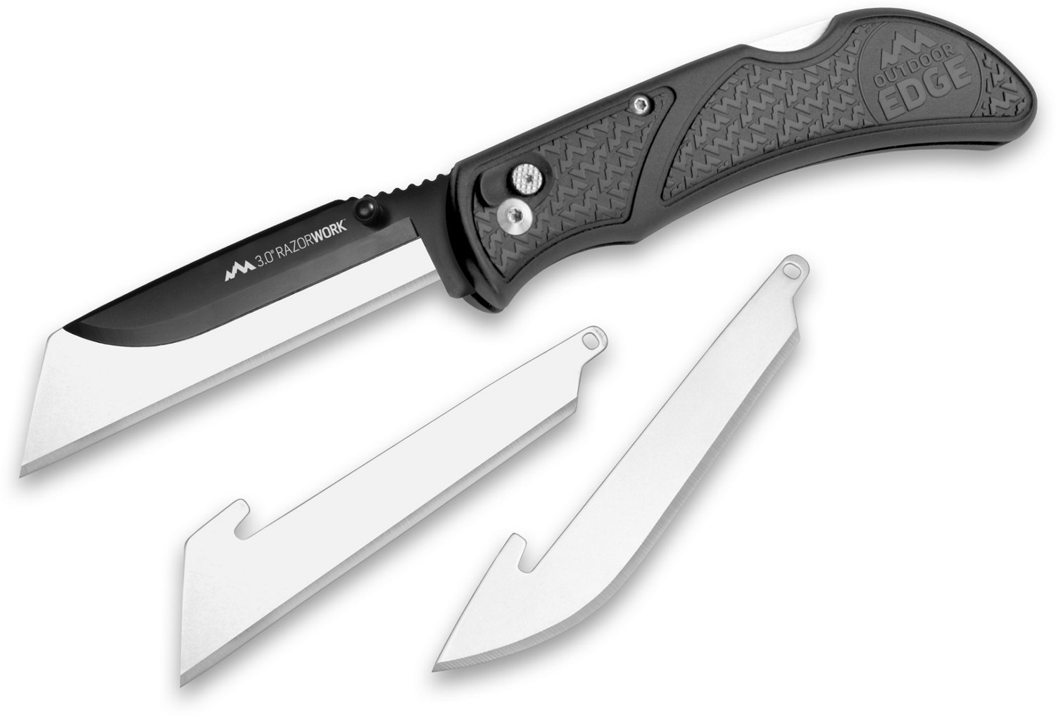 af syg sandwich Outdoor Edge Razor-Work Folding Replaceable Blade Knife | Academy