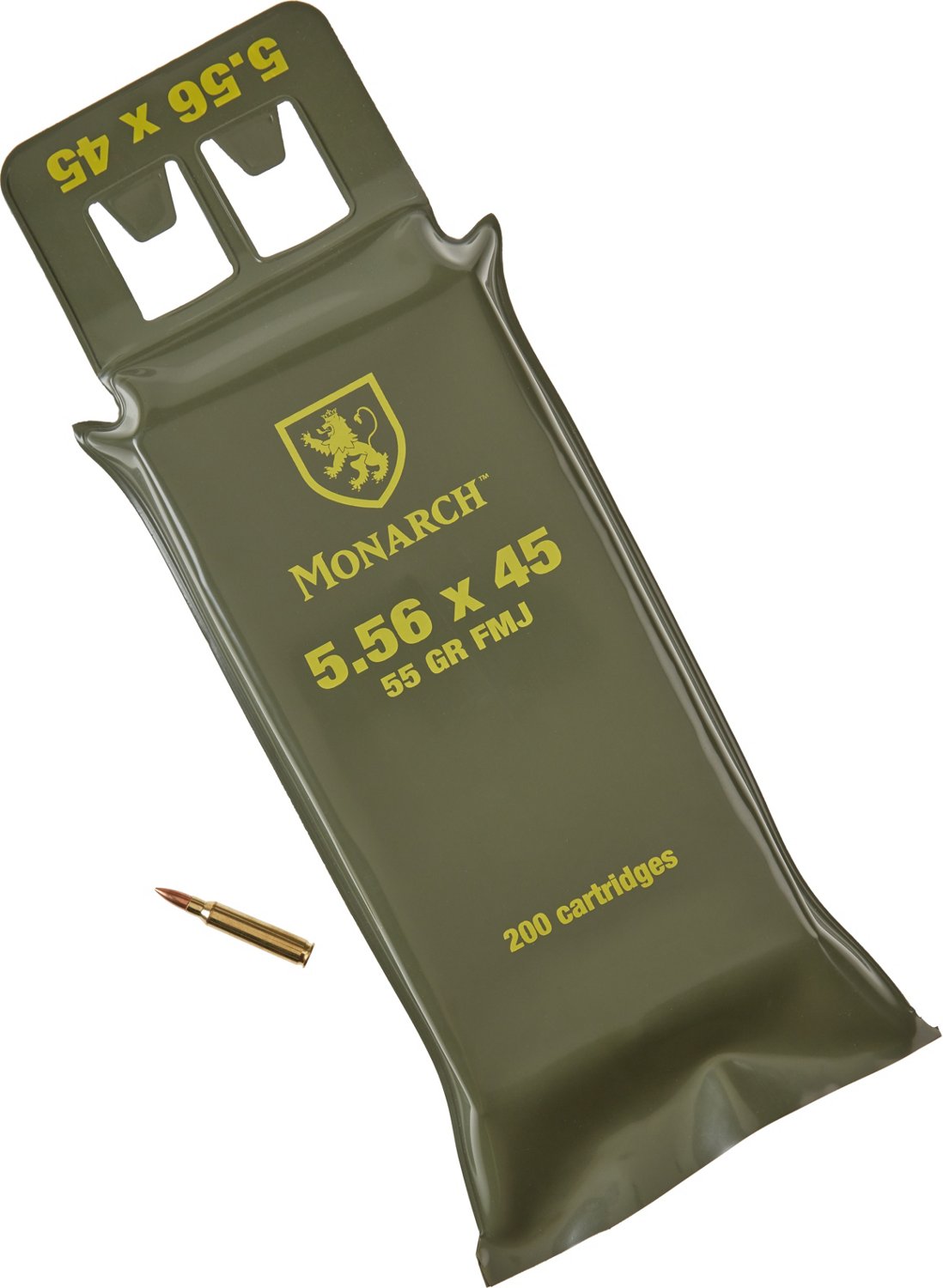 Monarch Battle Pack 5.56 x 45mm NATO 55-Grain Centerfire Rifle Ammunition - 200 Rounds                                           - view number 1 selected