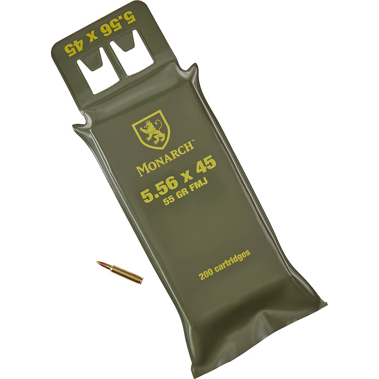 Monarch Battle Pack 5.56 x 45mm NATO 55-Grain Centerfire Rifle Ammunition - 200 Rounds                                           - view number 1