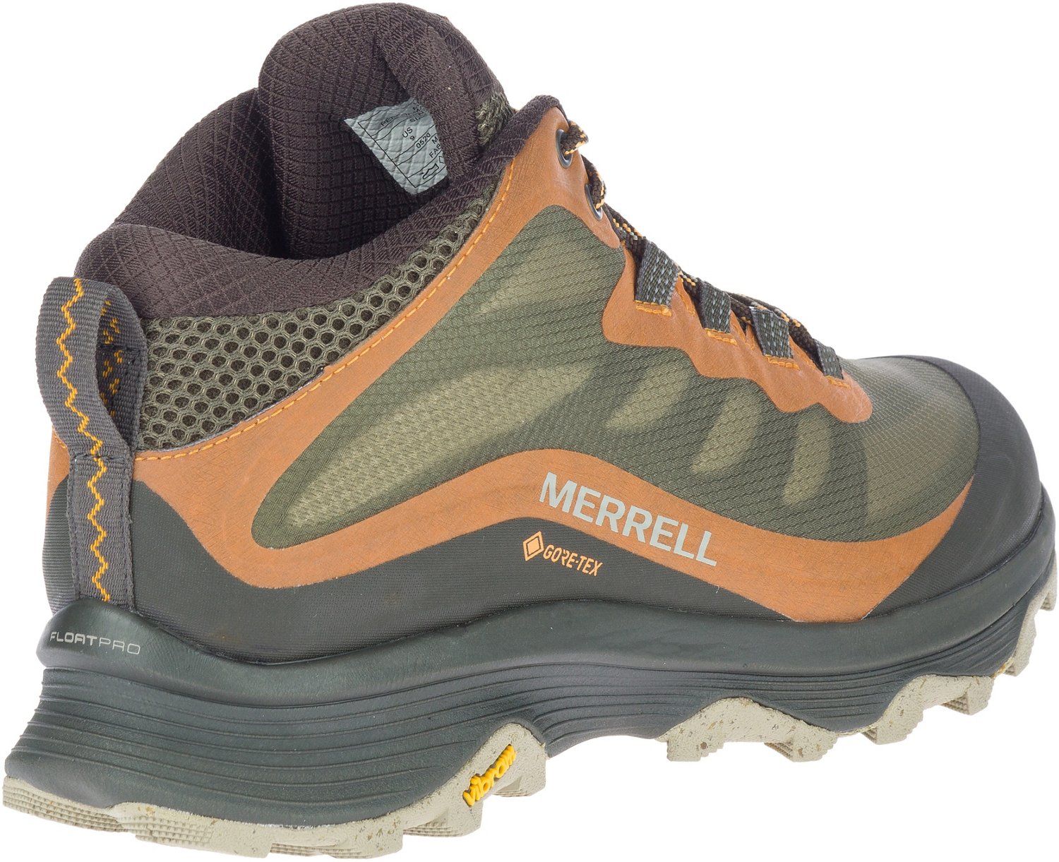 Merrell Men's Moab Speed Mid GORETEX Trail Running Shoes Academy