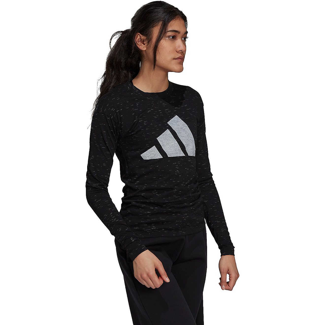 adidas Women's Winners Long Sleeve Graphic T-shirt                                                                               - view number 1