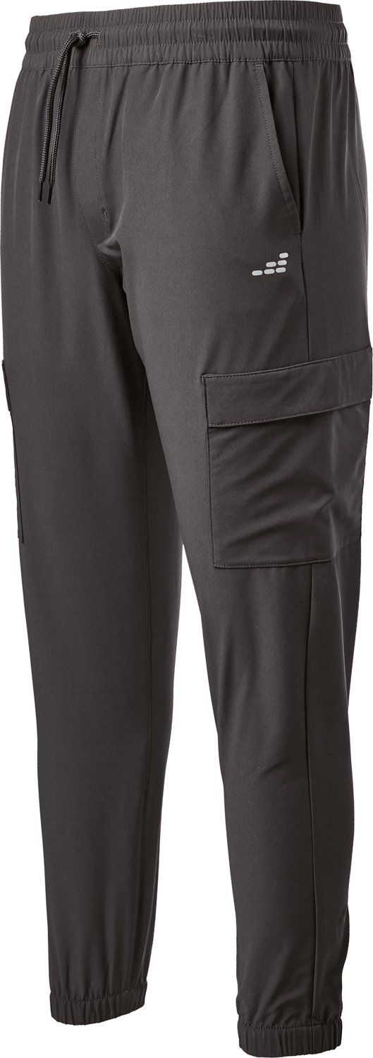 BCG Men's Stretch Texture Cargo Jogger Pants Academy