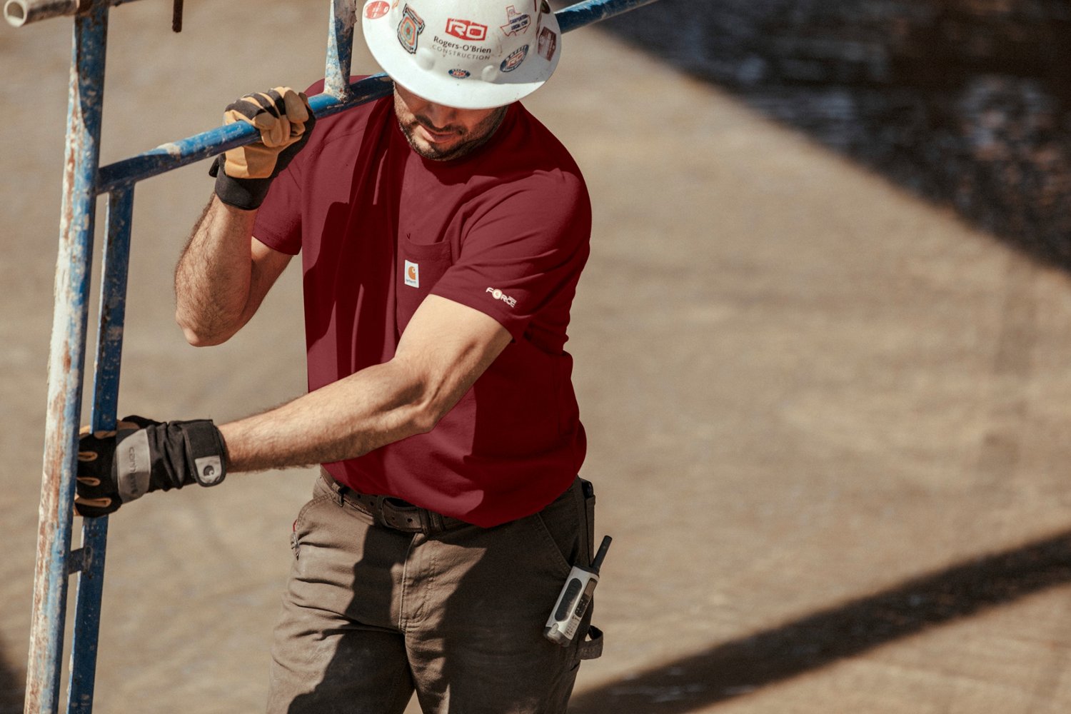 Carhartt Men's Force Cotton Short Sleeve T-shirt                                                                                 - view number 2
