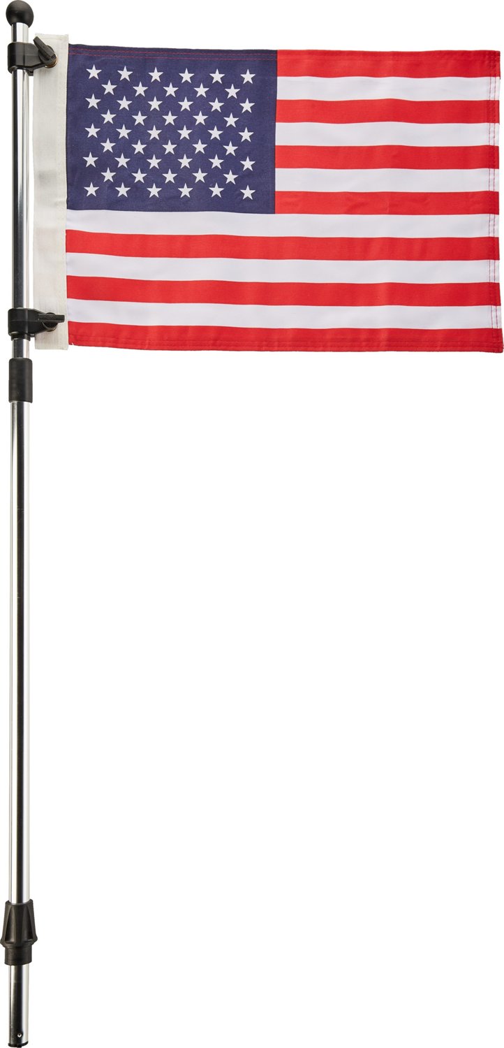 Flagpole to Go NFL Carolina Panthers Boat/Golf Cart Flag