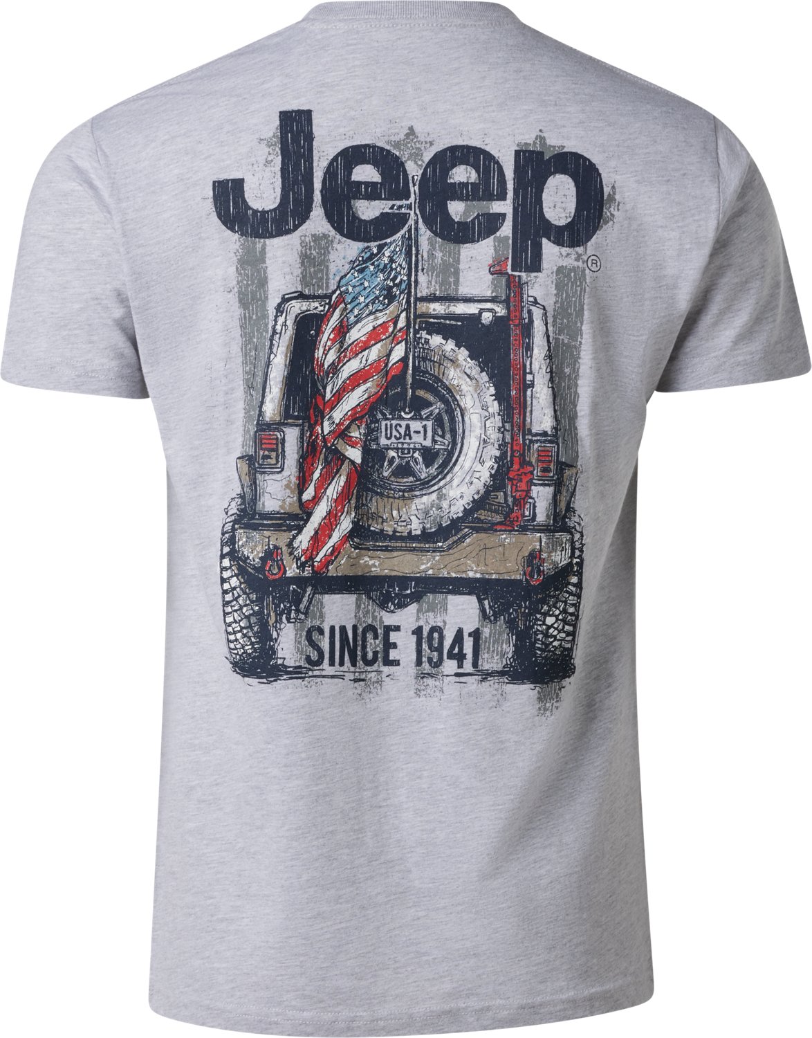 Jeep Men's USA 1 Short Sleeve T-Shirt                                                                                            - view number 1